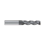 (JAH22) Alu-Power HPC Carbide, 3Flute End Mill Regular/Long Length, Plain Shank (Diamond Coated)