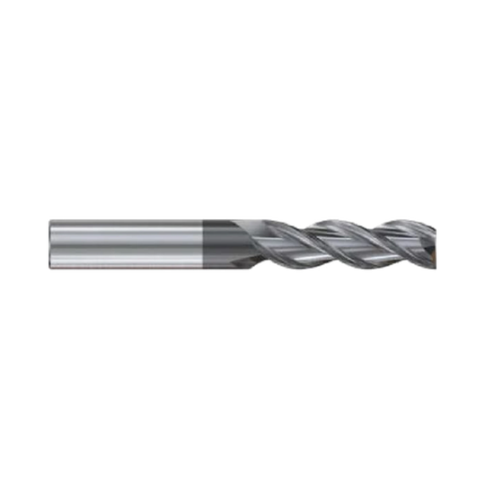 (JAH22) Alu-Power HPC Carbide, 3Flute End Mill Regular/Long Length, Plain Shank (Diamond Coated)