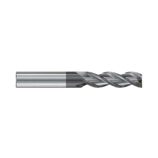 (JAH22) Alu-Power HPC Carbide, 3Flute End Mill Regular/Long Length, Plain Shank (Diamond Coated)