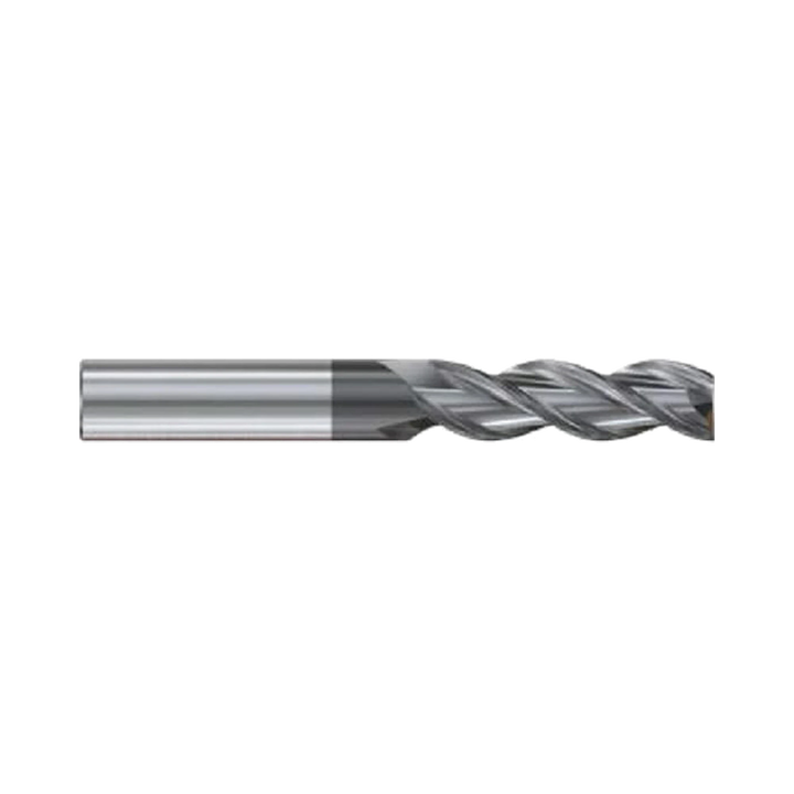 (JAH22) Alu-Power HPC Carbide, 3Flute End Mill Regular/Long Length, Plain Shank (Diamond Coated)