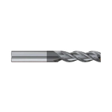 (JAH22) Alu-Power HPC Carbide, 3Flute End Mill Regular/Long Length, Plain Shank (Diamond Coated)