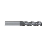 (JAH22) Alu-Power HPC Carbide, 3Flute End Mill Regular/Long Length, Plain Shank (Diamond Coated)