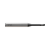 (SGED27) CRX S, 2Flute Ball Nose Rip Processing End Mill for Copper (Diamond Coated)