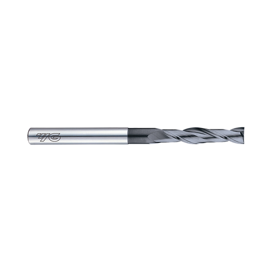 (EIB04) D-Power Carbide 2Flute End Mill, Long Length Neck for Graphite (Diamond Coated)