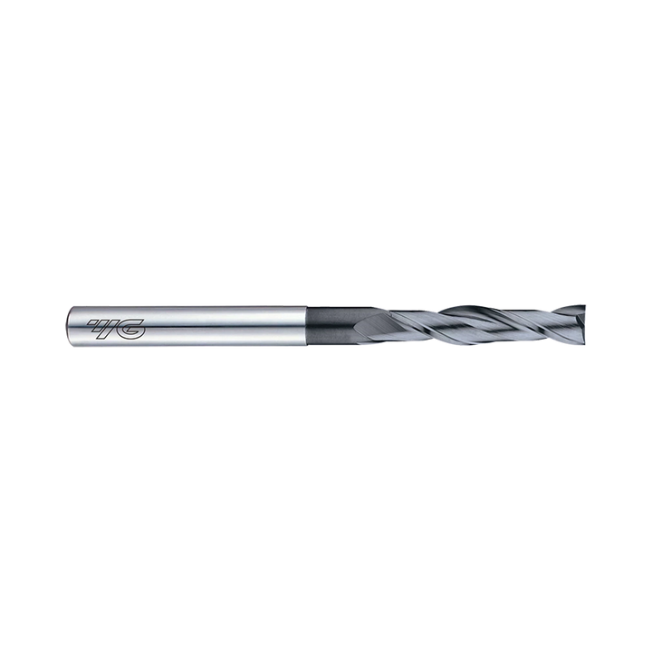 (EIB04) D-Power Carbide 2Flute End Mill, Long Length Neck for Graphite (Diamond Coated)