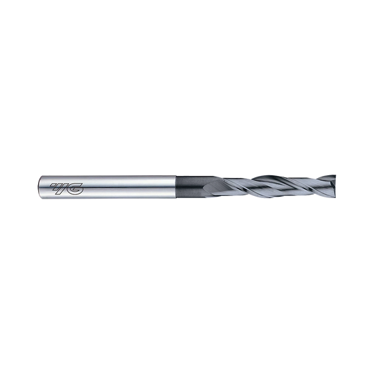 (EIB04) D-Power Carbide 2Flute End Mill, Long Length Neck for Graphite (Diamond Coated)