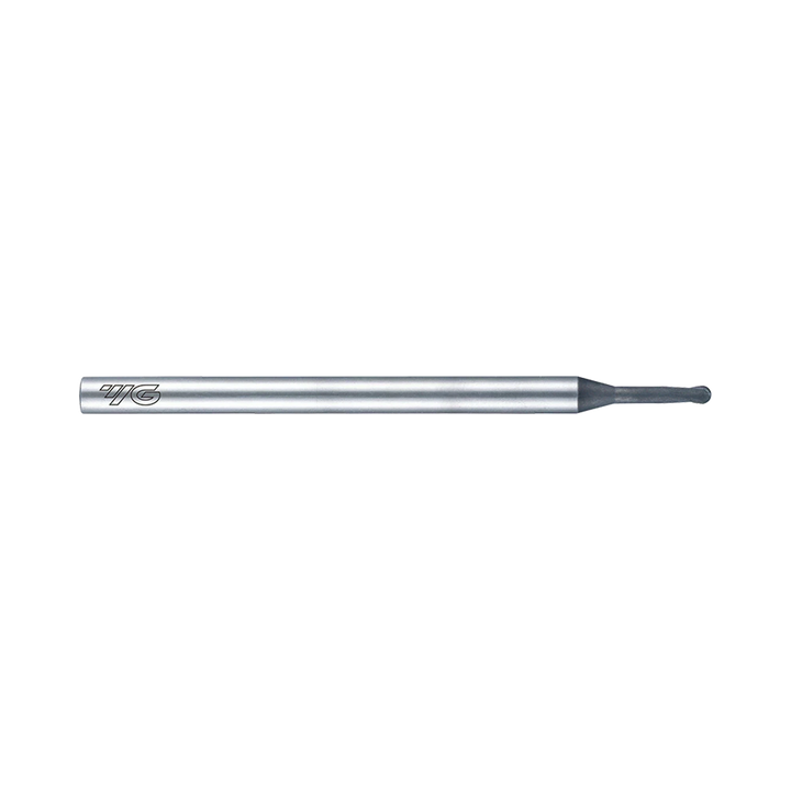 (EI997) D-Power Carbide 2Flute Ball Nose End Mill, Miniature Neck for Graphite (Diamond Coated)