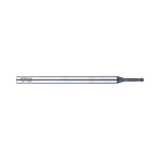 (EI997) D-Power Carbide 2Flute Ball Nose End Mill, Miniature Neck for Graphite (Diamond Coated)