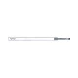 (EIB93) D-Power Carbide 2Flute Ball Nose End Mill, Miniature Neck for Graphite (Diamond Coated)