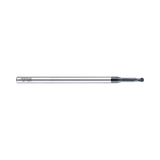 (EIB93) D-Power Carbide 2Flute Ball Nose End Mill, Miniature Neck for Graphite (Diamond Coated)