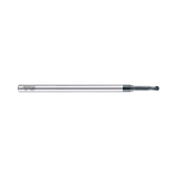(EIB93) D-Power Carbide 2Flute Ball Nose End Mill, Miniature Neck for Graphite (Diamond Coated)