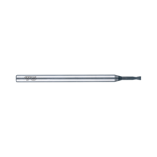 (EI996) D-Power Carbide 2Flute Corner Radius End Mill, Miniature Neck for Graphite (Diamond Coated)