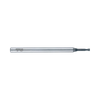 (EI996) D-Power Carbide 2Flute Corner Radius End Mill, Miniature Neck for Graphite (Diamond Coated)