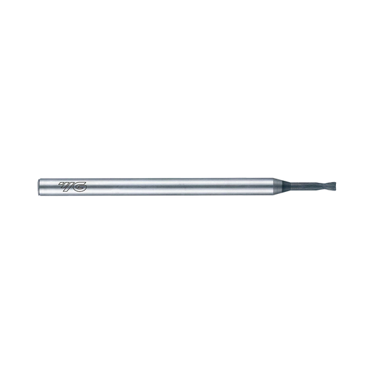 (EI996) D-Power Carbide 2Flute Corner Radius End Mill, Miniature Neck for Graphite (Diamond Coated)
