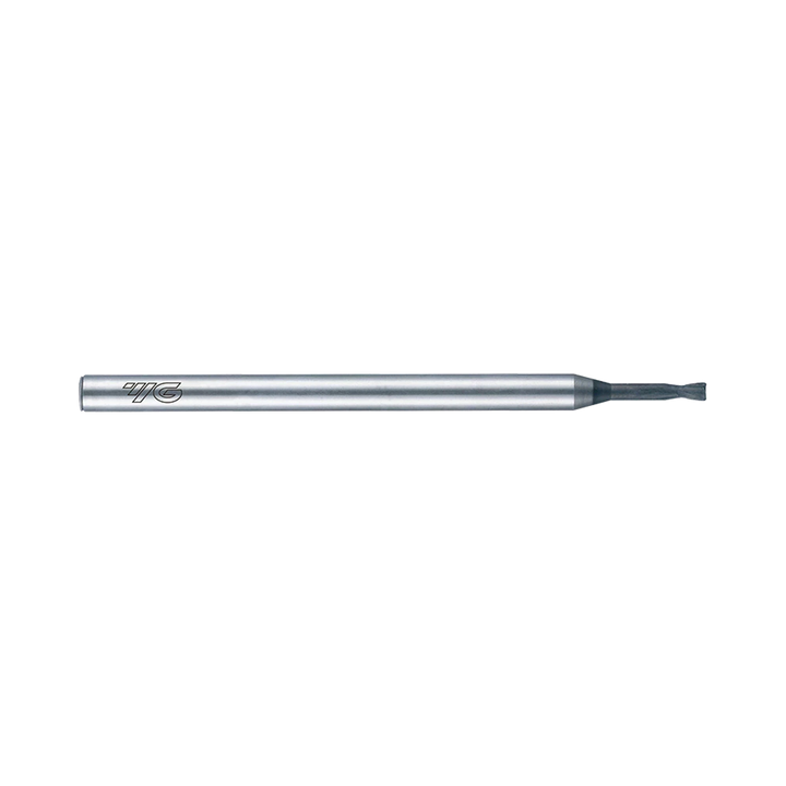 (EI996) D-Power Carbide 2Flute Corner Radius End Mill, Miniature Neck for Graphite (Diamond Coated)