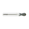 (EI880) D-Power Carbide 2Flute Ball Nose End Mill, Short Length Neck for Graphite (Diamond Coated)