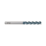 (EIA14) D-Power Carbide 3Flute Corner Radius End Mill, Short Length for Graphite (Diamond Coated)