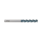 (EIA14) D-Power Carbide 3Flute Corner Radius End Mill, Short Length for Graphite (Diamond Coated)