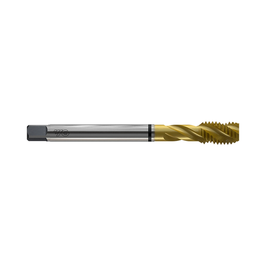 (TD824) HSS-E (M35) UNC Spiral Flute Combo Tap for Multi Purpose (TiN Coated)