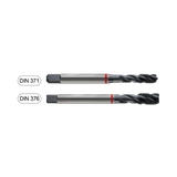 (TB313) HSS-E (M35) Metric Spiral Flute for Hardened