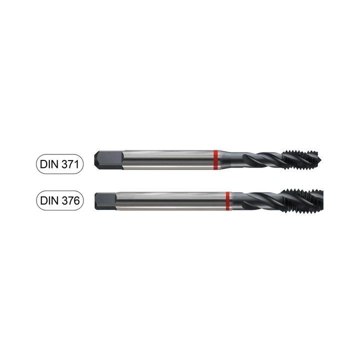 (TB313) HSS-E (M35) Metric Spiral Flute for Hardened