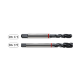 (TB313) HSS-E (M35) Metric Spiral Flute for Hardened