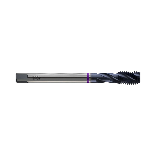 (TZ933) HSS-PM, Metric Spiral Flute for Ni (TiAlN Coated)