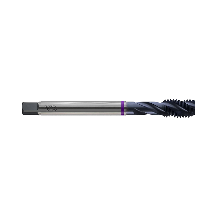 (TZ933) HSS-PM, Metric Spiral Flute for Ni (TiAlN Coated)