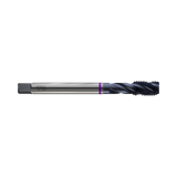 (TZ933) HSS-PM, Metric Spiral Flute for Ni (TiAlN Coated)