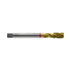 (TD174) HSS-E (M35) UNC Spiral Flute for Steel (TiN Coated)