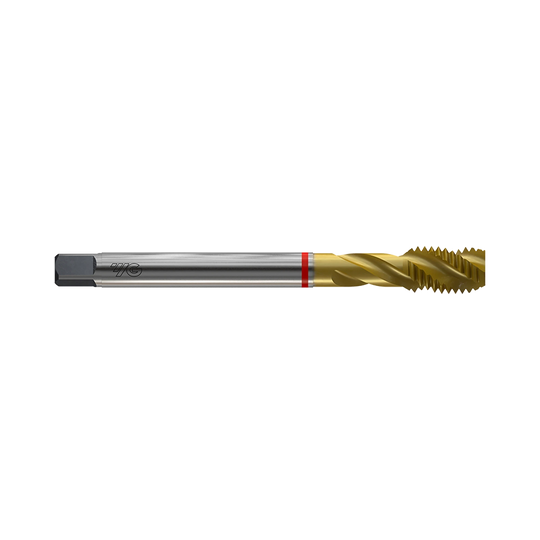 (TD174) HSS-E (M35) UNC Spiral Flute for Steel (TiN Coated)