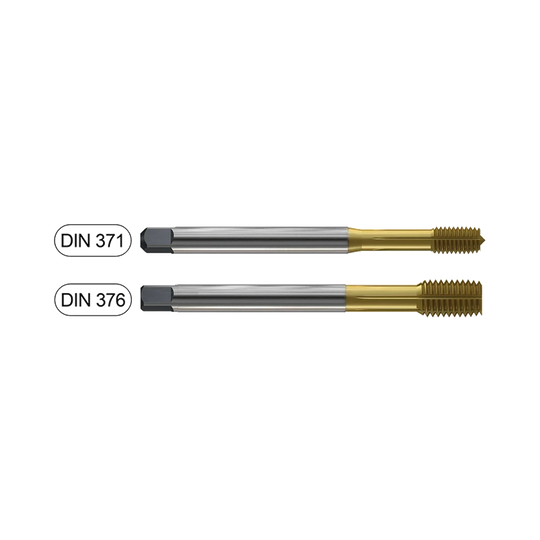 (TTS37) HSS-PM, Metric Synchro tap Cold Forming Tap with Oil Grooves for General Purpose (TiN Coated