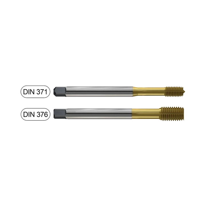 (TTS37) HSS-PM, Metric Synchro tap Cold Forming Tap with Oil Grooves for General Purpose (TiN Coated