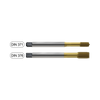 (TTS37) HSS-PM, Metric Synchro tap Cold Forming Tap with Oil Grooves for General Purpose (TiN Coated
