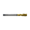 (TD844) HSS-E (M35) Metric Fine Spiral Flute Combo Tap for Multi Purpose (TiN Coated)