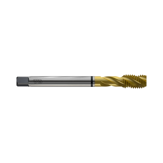 (TD844) HSS-E (M35) Metric Fine Spiral Flute Combo Tap for Multi Purpose (TiN Coated)