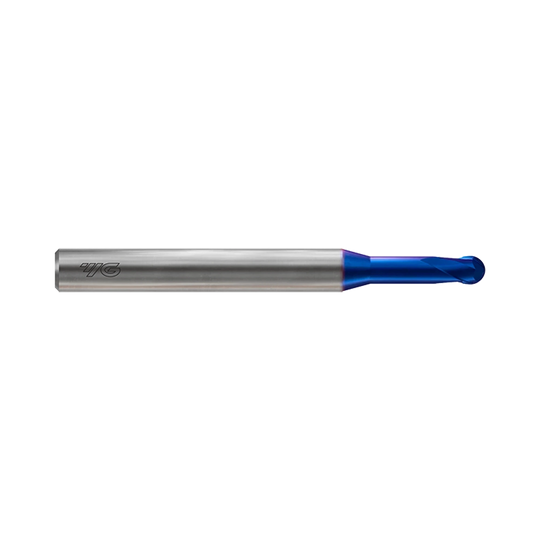 (G8A46) X5070, 2Flute Ball Nose Rib Processing End Mill, for (HRc45 to HRc70)