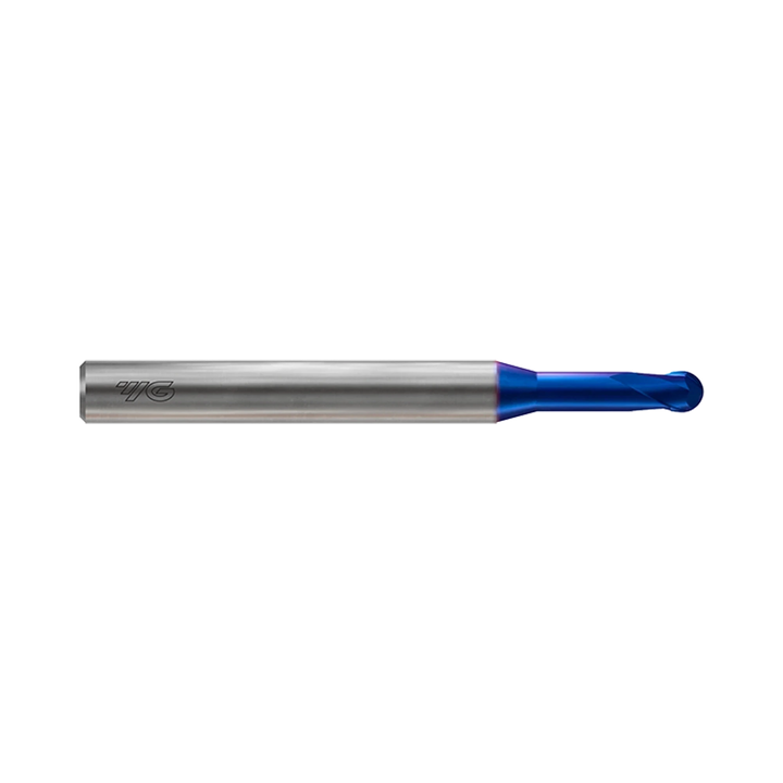 (G8A46) X5070, 2Flute Ball Nose Rib Processing End Mill, for (HRc45 to HRc70)