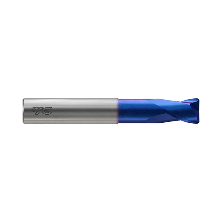 (G8A60) X5070, 2Flute Corner Radius Rib Processing End Mill, for (HRc45 to HRc70)