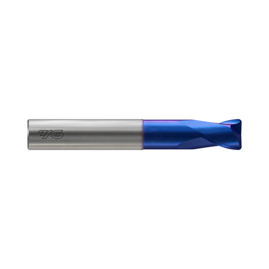 (G8A60) X5070, 2Flute Corner Radius Rib Processing End Mill, for (HRc45 to HRc70)