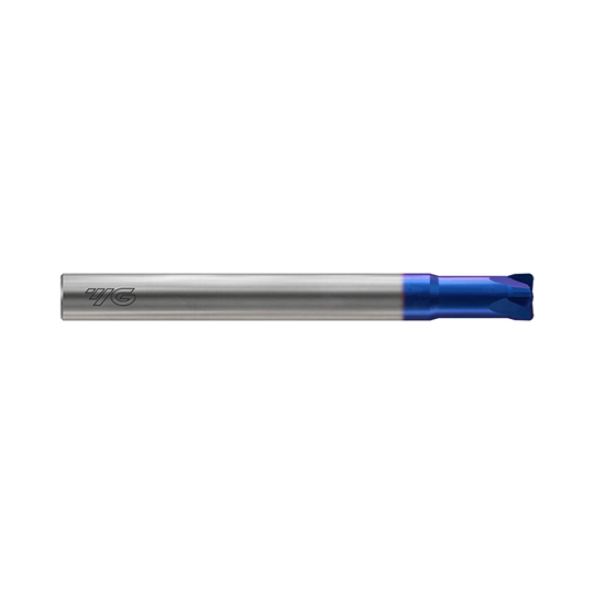 HIGH FEED 4 Flute 0°Helix Corner Radius End Mill (G8B54)