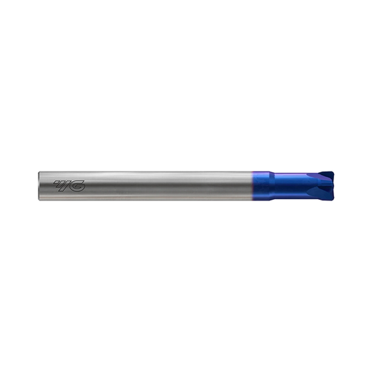 HIGH FEED 4 Flute 0°Helix Corner Radius End Mill (G8B54)