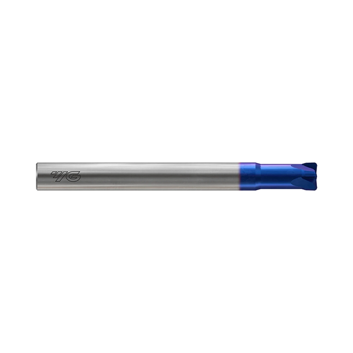 HIGH FEED 4 Flute 0°Helix Corner Radius End Mill (G8B54)