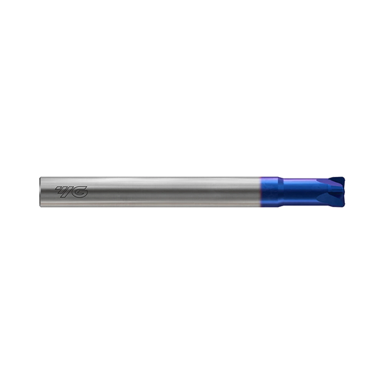 HIGH FEED 4 Flute 0°Helix Corner Radius End Mill (G8B54)