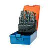 HSS(M2) Split Point Black Finished Drill Set 1~13MM  0.5 STEP 25PCS. (D1135)