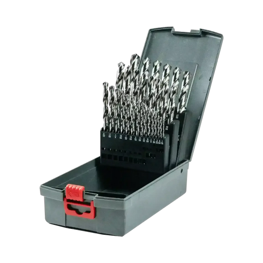 HSS(M2) Split Point Bright Finished Drill Set 1/16"-1/2"x1/64" STEP 29PCS. (D1183)