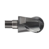 (XSEMD98) i-Smart 4G Mill, Modular Head, 2Flute Ball Nose End Mill