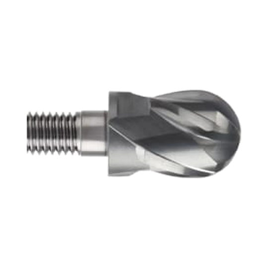 (XSEME60) i-Smart 4G Mill, Modular Head, 4Flute Ball Nose End Mill