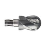 (XSEME60) i-Smart 4G Mill, Modular Head, 4Flute Ball Nose End Mill