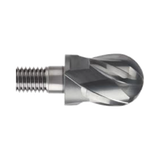 (XSEME60) i-Smart 4G Mill, Modular Head, 4Flute Ball Nose End Mill
